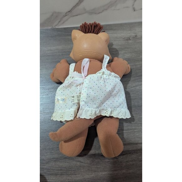 Cabbage Patch Kids Koosas 14" Plush Cat with Polka Dot Outfit 1983 Vintage Doll - Picture 7 of 10